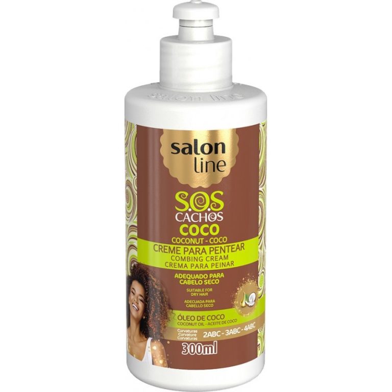 Crema De Peinar Salon Line S O S Cachos Coco Ml