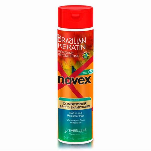 Acondicionador Novex Queratina Brasileña sin sal 300ml