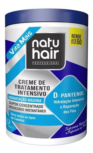Mascarilla de Tratamiento Intensivo D-Pantenol Natu Hair 1Kg