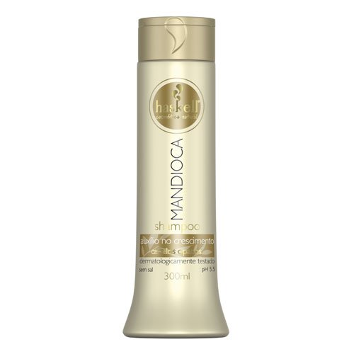 Shampoo Haskell Mandioca Yuca Hidratación y Crecimiento 300ml