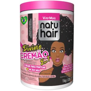 Divino Cremão 2 en 1Crema de  peinar y Mascarilla Natu Hair 1kg