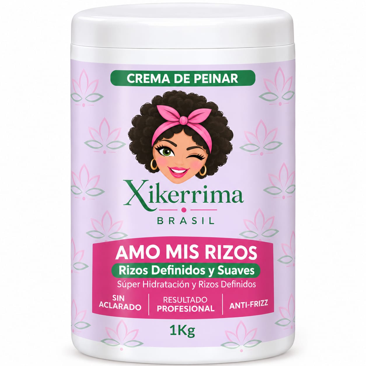 crema de peinar amo mis rizos nueva embaleje xikerrim brasil