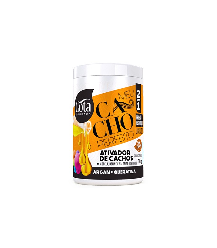 Activador de Rizos Gota Dourada Meu Cacho Perfeito 1kg