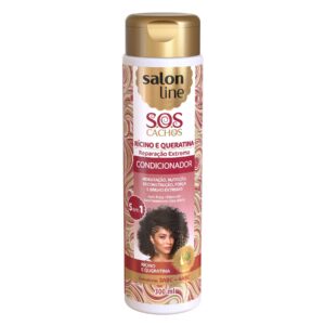 Acondicionador Salon Line S.O.S. Cachos Ricino y Queratina 300ml