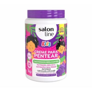 Crema Peinar Kids Uva Rizitos Brillantes de Salon Line 1KG