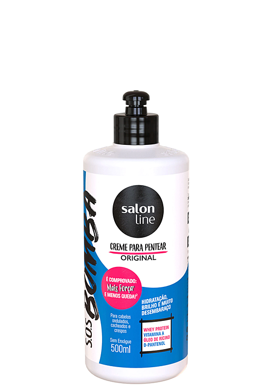 Crema de peinar Salon Line SOS Bomba Original 300ml