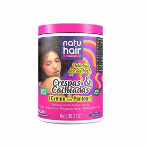 Crema de Peinar Definição dos Sonhos Crespas & Cacheadas NatuHair 1kg