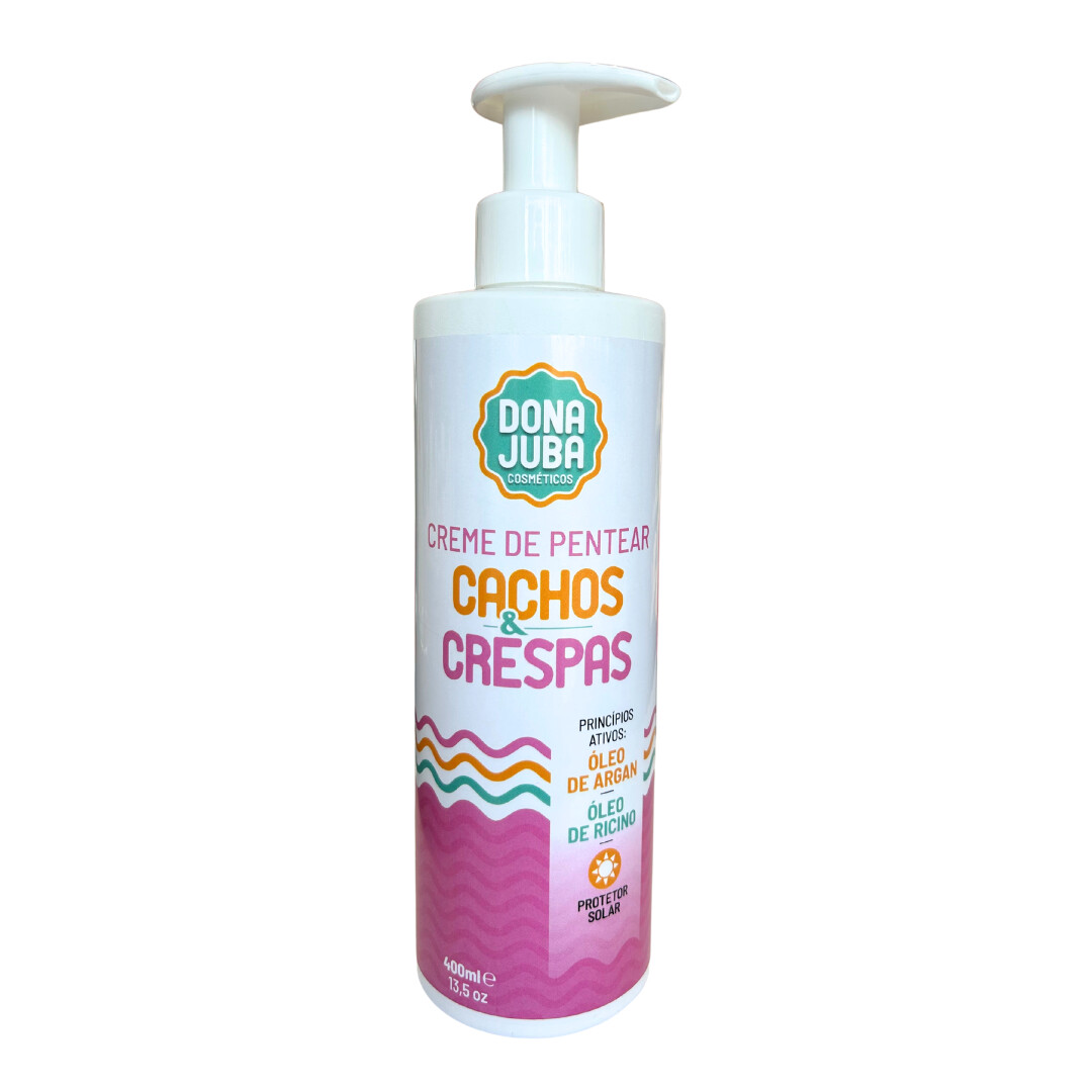 Crema de Peinar Cachos & Crespas Dona Juba 400ml