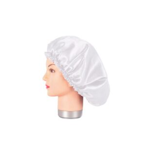Gorro de Satén Blanco Bifull Antifrizz