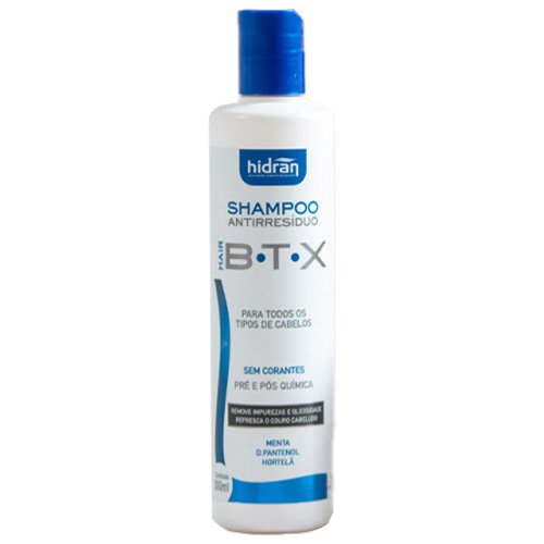 Shampoo antiresiduos Hidran BTX 300ml