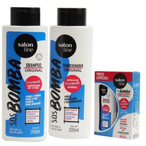 SOS Bomba Kit Shampoo y Acondicionador  200ML + 200ML