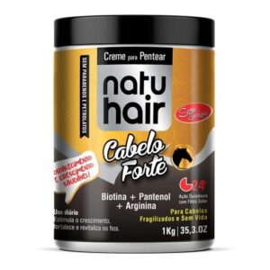 CREMA DE  PEINAR CABELLO FUERTE NATUHAIR 1KG