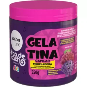 Gelatina Modeladora Uva kids Salon Line 550g