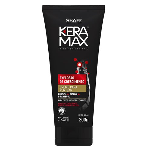 Crema de Peinar Skafe Keramax Explosión de Crecimiento 200g