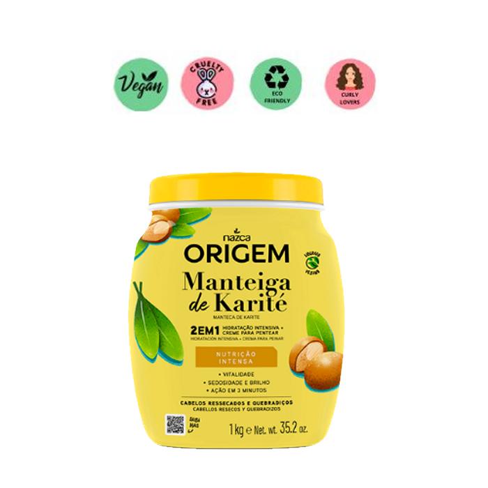Origem Nazca Manteca de Karité 2 en 1 Hidratación Intensiva 1kg