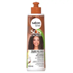 Activador de Rizos Salon Line S.O.S. Cachos Coco 300ml