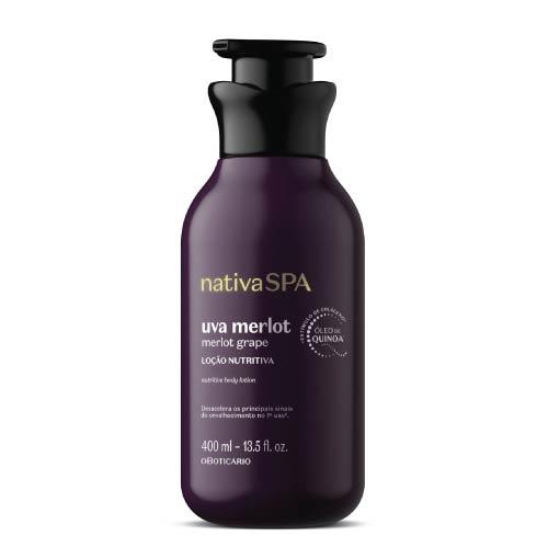 Loción Hidratante Corporal Uva Merlot Nativa SPA 400ml