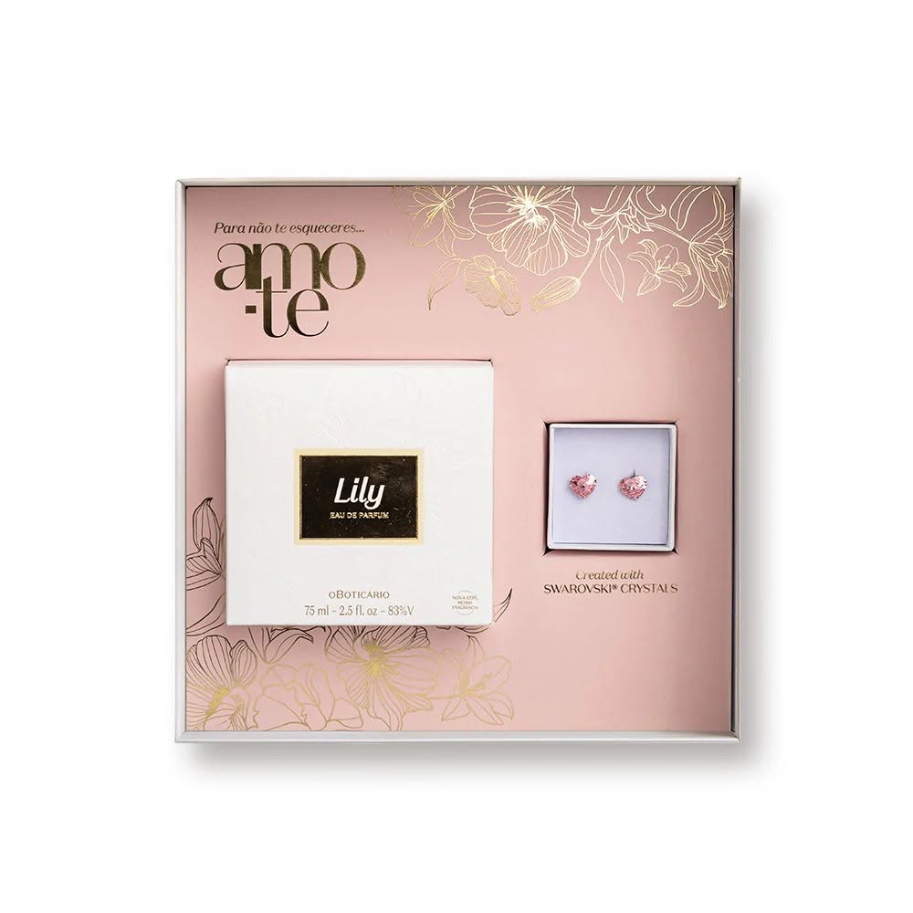 Set de Regalo Lily Edición Limitada con Eau de Parfum y Pendientes Swarovski - Imagen 2