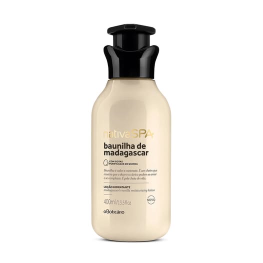 Loción Hidratante Corporal Nativa SPA Vainilla de Madagascar 400ML