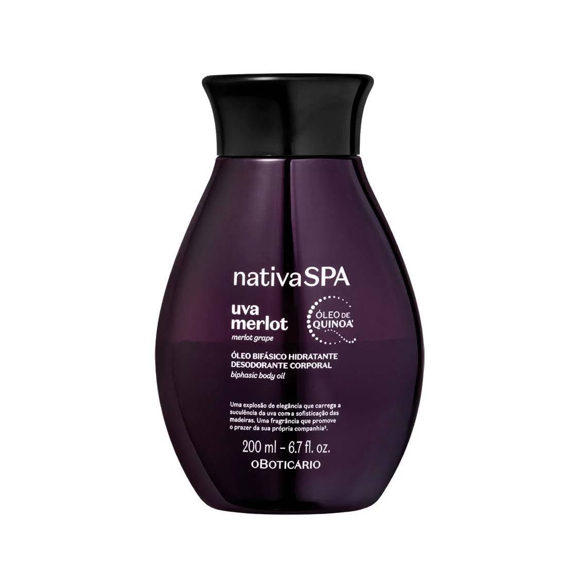 Aceite Corporal Nativa SPA Uva Merlot