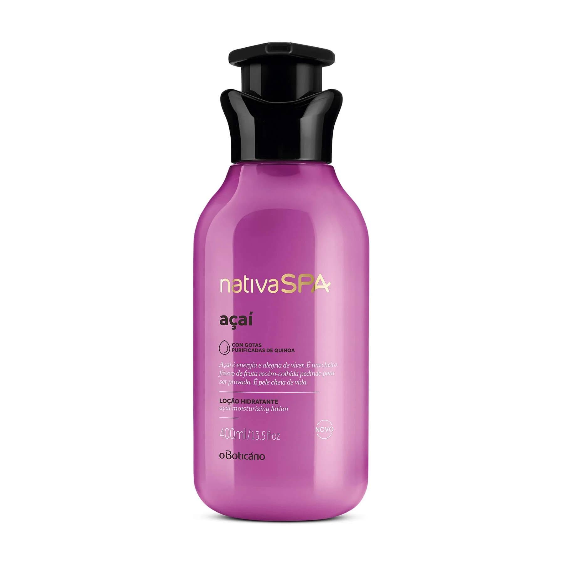 Loción Hidratante Nativa Spa Acai 400ml