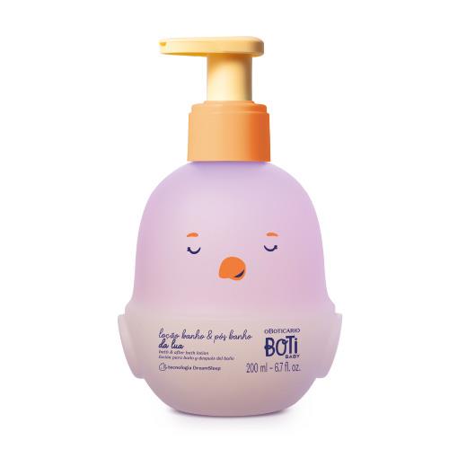 Loción corporal Boti Baby Lua para baño y pós baño 200ml