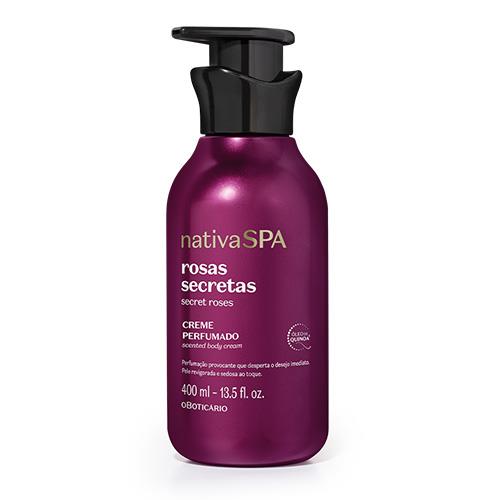 Loción corporal hidratante Nativa SPA Secret Roses, 400 ml