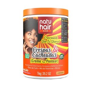 Podrás comprar Crema de Peinar Crespas & Cacheadas y Crecimiento NatuHair 1kgl on line y Todos los productos que necesites para el cuidado capilar