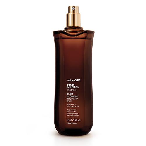 Aceite Multifuncional Glorioso Nativa SPA Rosas Secretas, 85ml - Imagen 3