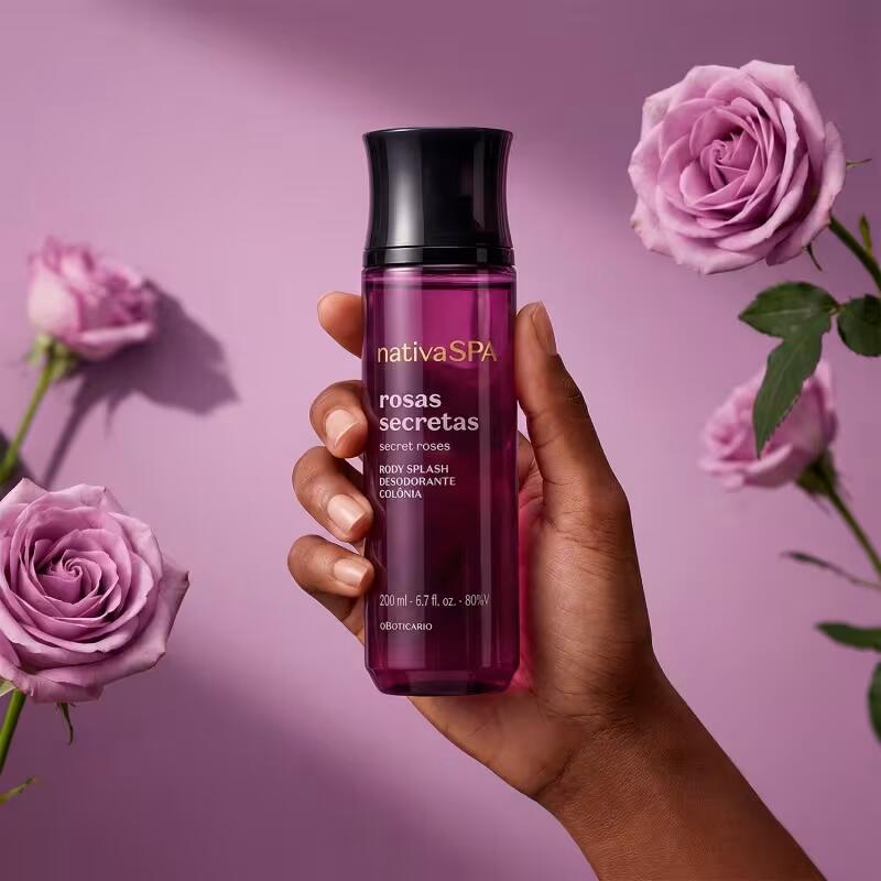 Nativa SPA Secret Roses Body Splash, 200ml